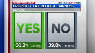 Illinoisans vote on millionaire tax advisory referendum [upl. by Benedetto]