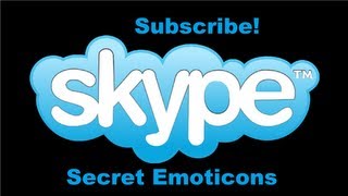 How to get Secret Emoticons on Skype Link of Secret Emoticons in Description [upl. by Sulokcin]