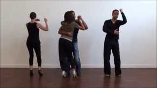 Apprendre la kizomba partie 2 Le 2 temps [upl. by Bindman]