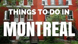 30 Things to do in Montreal  Top Attractions Travel Guide [upl. by Mamoun]