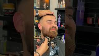 asmrhaircut barbershop buzzcut tapefade tutorial [upl. by Durrell]