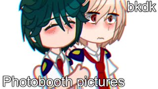 bkdk  photobooth pictures  gacha trend  mhabnha  original [upl. by Nasah499]