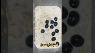 Overnight Oats  Easy Breakfast  Healthy healthy breakfast easyrecipe oats [upl. by Ritch65]