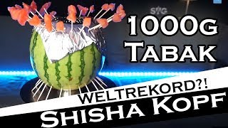 1KG SHISHA TABAK AUF EINMAL RAUCHEN [upl. by Pears]