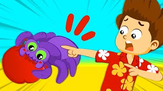 Superzoo fights the Piggish Spiders  Cartoon [upl. by Bryna]