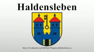 Haldensleben [upl. by Leinto248]