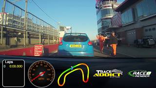 Focus ST vs Focus RS at Brands Hatch Track Day [upl. by Moynahan]