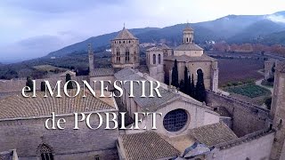 Monestir de Poblet a vista de drone 27K 50fps [upl. by Cherian]