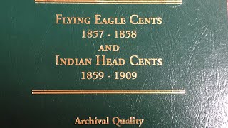 Flying Eagle amp Indian Head Cent Collection [upl. by Neersan181]