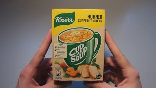 Knorr Cup a Soup Chicken Soup With Noodles Review [upl. by Naivaj426]