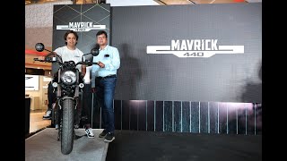 Hero motocorp launches a new premium motorcycle Maverick 440 at Chennai Express News [upl. by Notlimah]