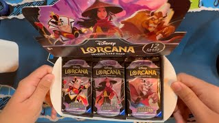 Lorcana Rise of The Floodborn Booster Box Opening Return from Pax West [upl. by Snyder]