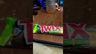 Going to try Twix Ghoulish Green twix yummy [upl. by Hildegard779]