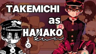 •Tokyo Revengers react to Takemichi Takemichi as Hanako• [upl. by Hsirt]