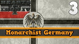 Anschluss  Hearts of Iron IV Monarchist Germany Lets Play  Episode 3 [upl. by Yebloc]