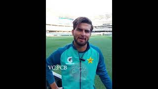 Shaheen Afridi after 3rd ODi [upl. by Minier196]