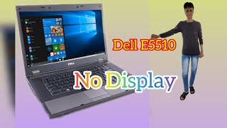 Dell 5510 No Display  5510 laptop no display  5510 dell laptop no display problem [upl. by Brigitte]