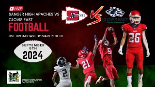 Sanger vs Clovis East Football Game Live Sep 6th 2024 [upl. by Budd786]