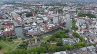 DJI Phantom 4 Bristol City Centre [upl. by Alyhc171]