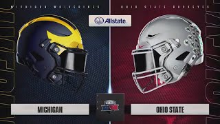 Michigan vs Ohio State WK14 2024 [upl. by Ddet]