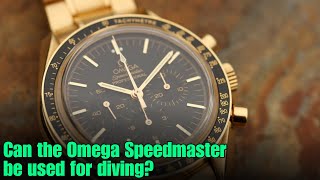 Can the Omega Speedmaster be used for diving [upl. by Center]