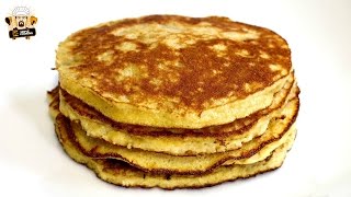 3 INGREDIENT HOMEMADE BANANA PANCAKES RECIPE [upl. by Atikahs435]