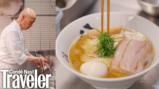 Only 70 People A Day Can Eat This 10 Michelin Star Ramen  Local Process  Condé Nast Traveler [upl. by Eicaj]