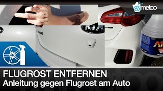 Flugrost entfernen am Auto  Flugrost Entfernung mit Dr Wack A1 Flugrostentferner  83metoo [upl. by Tnemelc]