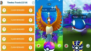 Full quotTimeless Travelsquot special research  PokemonGo [upl. by Ettore]