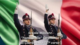 Cerimonia di Giuramento degli allievi del 237° corso della Scuola Militare “Nunziatella” [upl. by Lole438]