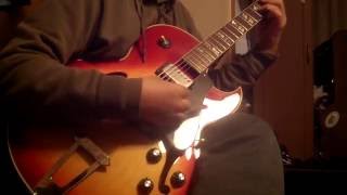 Gibson ES175T（1975）  Polytone Mini Brute IV [upl. by Teodorico]