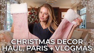 DECORATING THE HOUSE FOR CHRISTMAS AND PARIS WITH MY BEST FRIENDS  VICTORIA [upl. by Ferrel306]