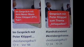 ChristianEngelhardtDE bitte teilensiemeinenstream quelle mit Peter Kloeppel quotKlöppelquot ce [upl. by Sadoff]