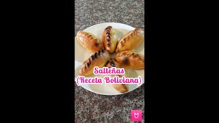 Salteñas Receta Boliviana  Short [upl. by Anaeli118]