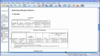 Two Way ANOVA  SPSS part 5 [upl. by Margeaux444]