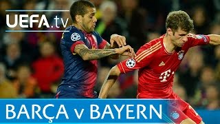 Robben Messi Effenberg  Classic Barcelona v Bayern goals [upl. by Adamis]