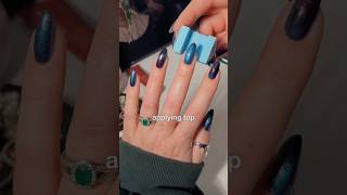 how to have the most attractive nails👀🧲💅🏻nailpolish nailart diynails magnetic nailtutorial [upl. by Atirys]