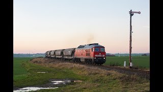 EBS mit Getreidezügen  118 719 und 232 239 [upl. by Hairam]