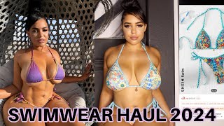 SWIMWEAR HAUL 2024  MUST HAVES  TIFFANIERAY [upl. by Haraf]