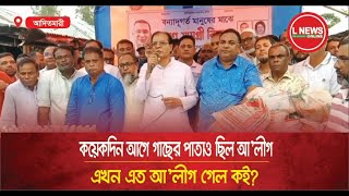 কয়েক দিন আগে গাছের পাতাও আলীগ এত আলীগ গেল কই  L News Online [upl. by Fredette]