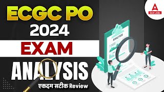 ECGC PO 2024  Exam Analysis  एकदम सटीक Review  by Karan Sardana amp Sagar Dua Sir [upl. by Lael]