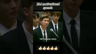 RM speech touch my heart ❤️💜shorts bts rm [upl. by Daberath]