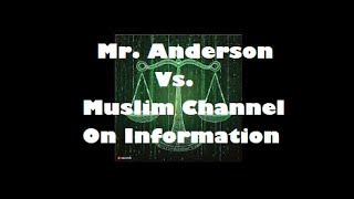 Agnostic Atheist Lawyer Debates Muslims On Information [upl. by Demb]