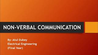 Power Point Presentation on Nonverbal Communication  PPT  Types of NVC and its importance [upl. by Noorah]