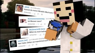 IST WASSER NASS  Minecraft Kurzfilm Komödie FAQ [upl. by Shelman915]