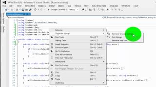 Remove and Sort unnecessary using Statements in Visual Studio [upl. by Akcir13]