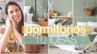 10 IDEAS creativas para DECORACIÓN de DORMITORIOS matrimoniales [upl. by Nylisoj]