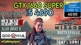 GTX 1660 Super  i5 4690 amp 16GB Ram  Test In 2024 [upl. by Vizzone]