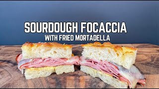 Sourdough Focaccia with Fried Mortadella [upl. by Domeniga]