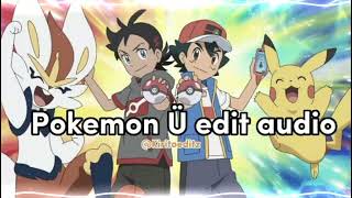 its different  Pokemon Ü feat Broderick Jones edit audio [upl. by Olympia]